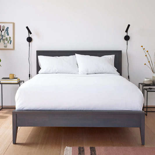 Juego de sabanas Queen Size  4 pzs Clean Design Martex Gris